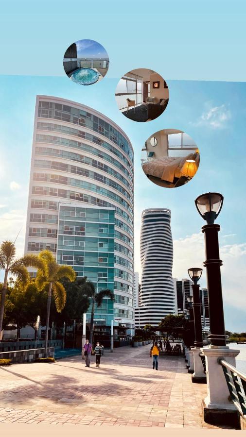 Apartamento Vista Al Rio Puerto Santana Riverfront 1 Guayaquil Eksteriør bilde